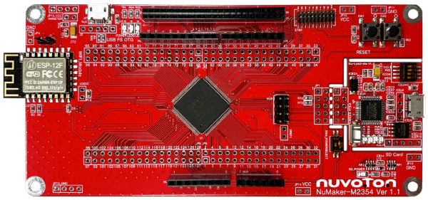 NuMaker-M2354 Board