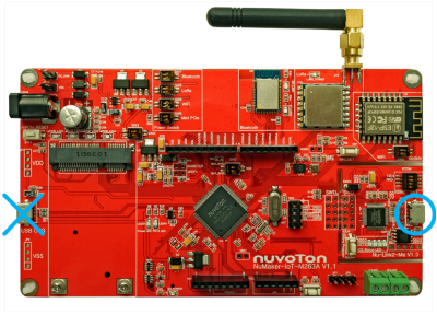 NuMaker-IoT-M263A-ICE-USB
