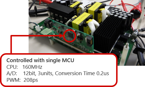 23_Nuvoton-3kW Full Brdige LLC EVB with KM1M7CF series MCU-3