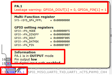 pinview power consumption debug 2