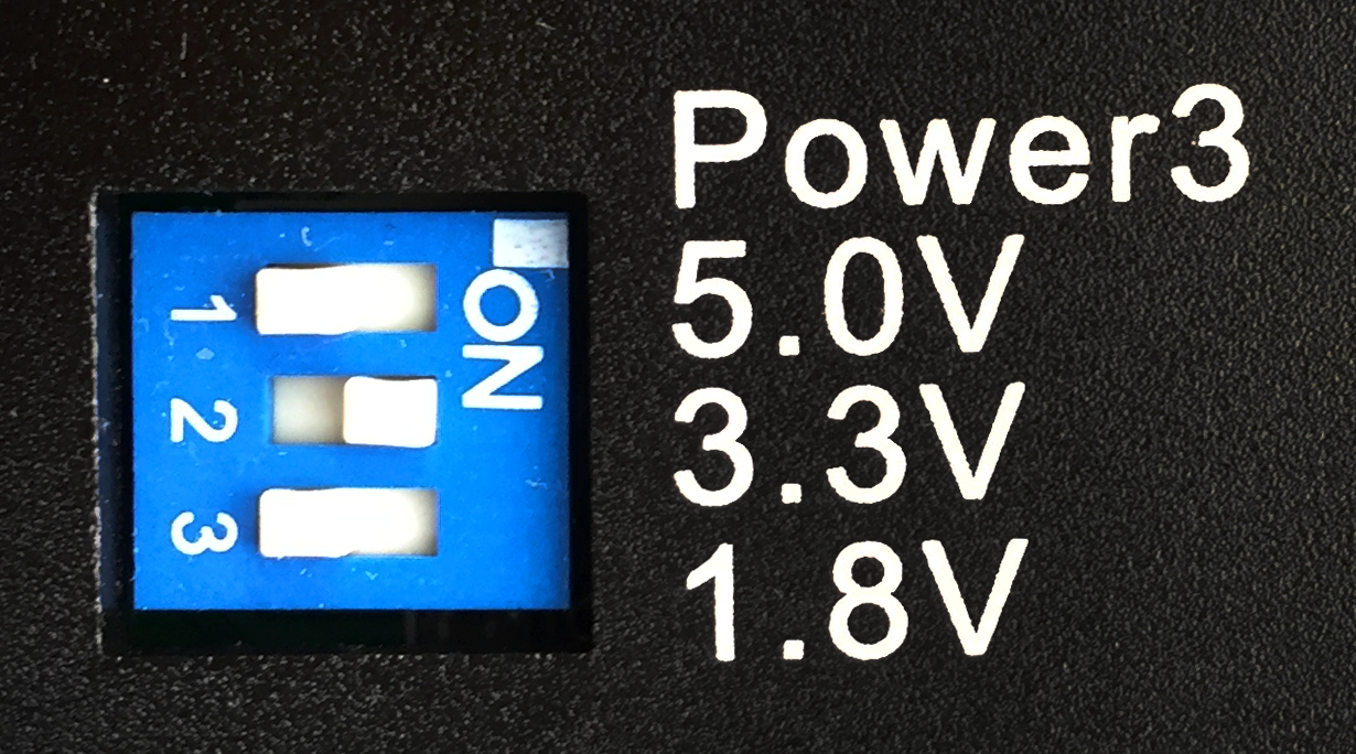 programmer voltage choice